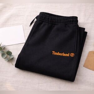Timberland Men's Black Fleece Shorts NWT Organic Cotton Size S